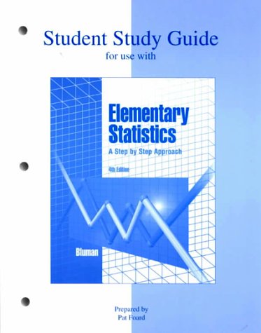 Study Guide t/a Elementary Statistics: A Step b... 0072375868 Book Cover