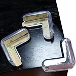 Clear Edge Bumpers (20-Pack) Corner Protectors for Baby Safety from Table Corners, Best High Resistant Furniture Corner Bumper, Child Proof Rubber Cabinet Cushion Cover, Plastic Covers