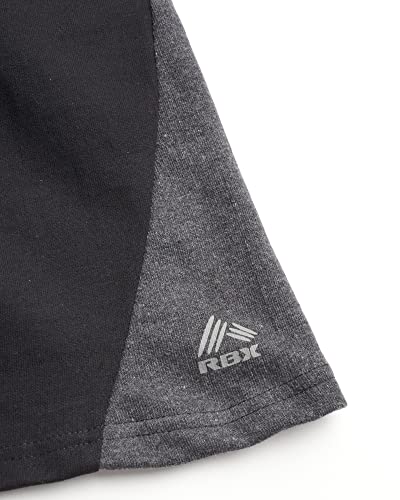 RBX Boys' Athletic Shorts - 2 Pack Active Performance French Terry Gym Shorts (4-16)3