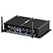 Price comparison product image HISTTON Fanless PC, Industrial PC Intel Core i7-8550U, 16GB RAM 512GB SSD, 4 RS232 COM+2 RS232/485 COM, 2 LAN, HD, DP, EDP, LPT, WiFi, Mini PC Windows 11 Pro/Linux Ubuntu