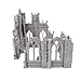 Tabletop Terrain Sci-Fi Ruin Set 2 - Modular Sci-Fi Terrain for Tabletop Wargaming Competitive Ruins 28mm 32mm