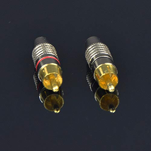 Image of CNCESS CESS-075-2f Heavy Duty Waterproof RCA Cable, Phono Male to Male (2 FT)