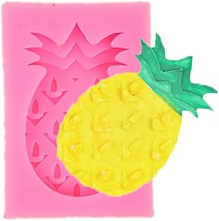 DIY Turtle Leaf Coconut Pineapple Chocolate Mould Sugar Cake Decoration Silicone Mould (Type3)
