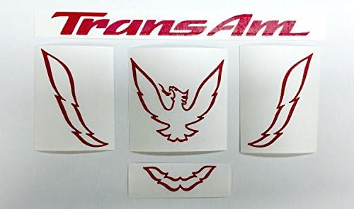 Trans Am Rear Panel Overlay Decal - 93-02 Trans Am - (Color: Gloss Red)