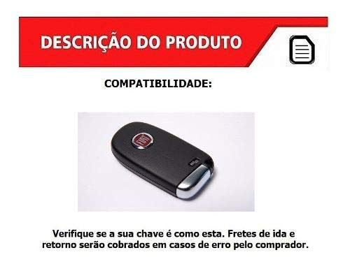 Capinha Premium Couro Chave Fiat Freemont Toro Argo