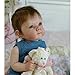 Zero Pam Lifelike Reborn Baby Dolls-18 Inch-Realistic Baby Dolls Silicone Full Body, Girl Babys Doll with All Accessories, Doll That Look Real Birthday Present to Girls Age 3+