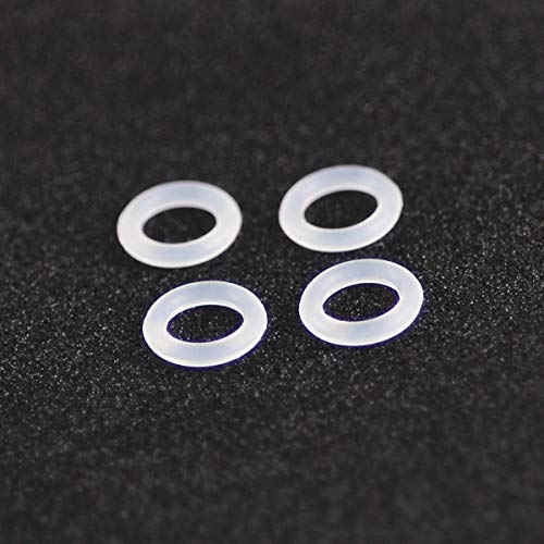 Image of Rubber O-Ring Sound Dampeners for Mechanical Gaming Keyboard 144 pcs Transparent (144)