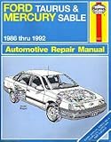 ford taurus sho 2010 a vendre Used Book in Good Condition Ford Taurus and Mercury Sable 1986 Thru 1992 Automotive Repair Manual