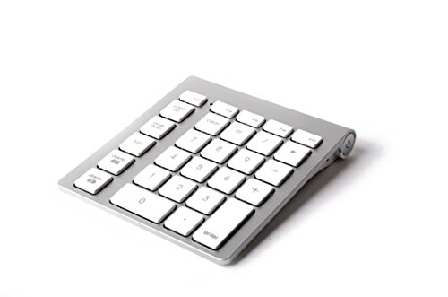 Cropmark AG LMP Bluetooth Wireless Keypad for iMac/MacBook Pro/MacBook Air (WKP-1314)