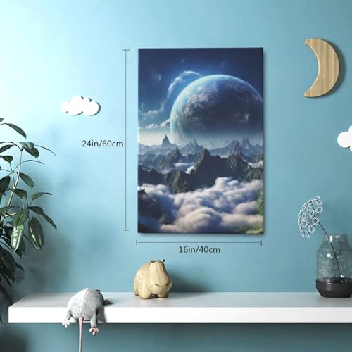 Toile encadrée prête à être accrochée déco murale 40x61