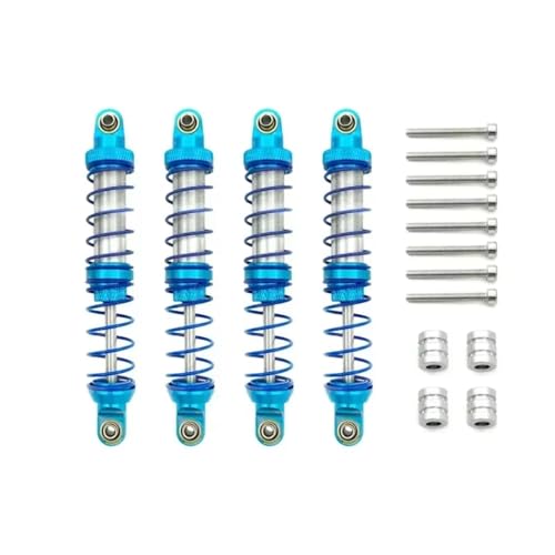 RC�J�[�p�V���b�N�A�u�\�[�o�[ For MN MN999 For Defender D90 1/10 RC�J�[�A�b�v�O���[�h�p�[�c�A�N�Z�T���[ 4�� ���^���V���b�N�A�u�\�[�o�[ �I�C���_���p�[(Blue)
