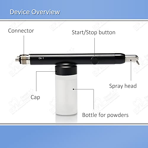 Coxo Alumina Air Prophy Abrasion Kit Microetcher Sand Blasting Sandblaster 4 Holes #TOP1