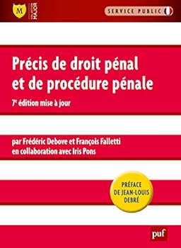 Paperback Précis de droit pénal et de procédure pénale [French] Book