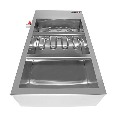 ALDKitchen Chocolate Melting Pot | Digital Control Professional Chocolate Tempering Machine | 3 Tanks for 12 kg of Chocolate | 110V | 1kW