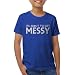 Indica Plateau Youth Its About to Get Messi Youth L - (10-12) Royal Blue Kids T-Shirt