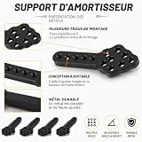Dilwe plaques de fixation d’amortisseur réglables crawler 1/10 photo 5