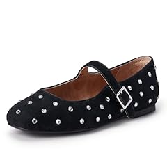 Black Faux Suede/Crystals