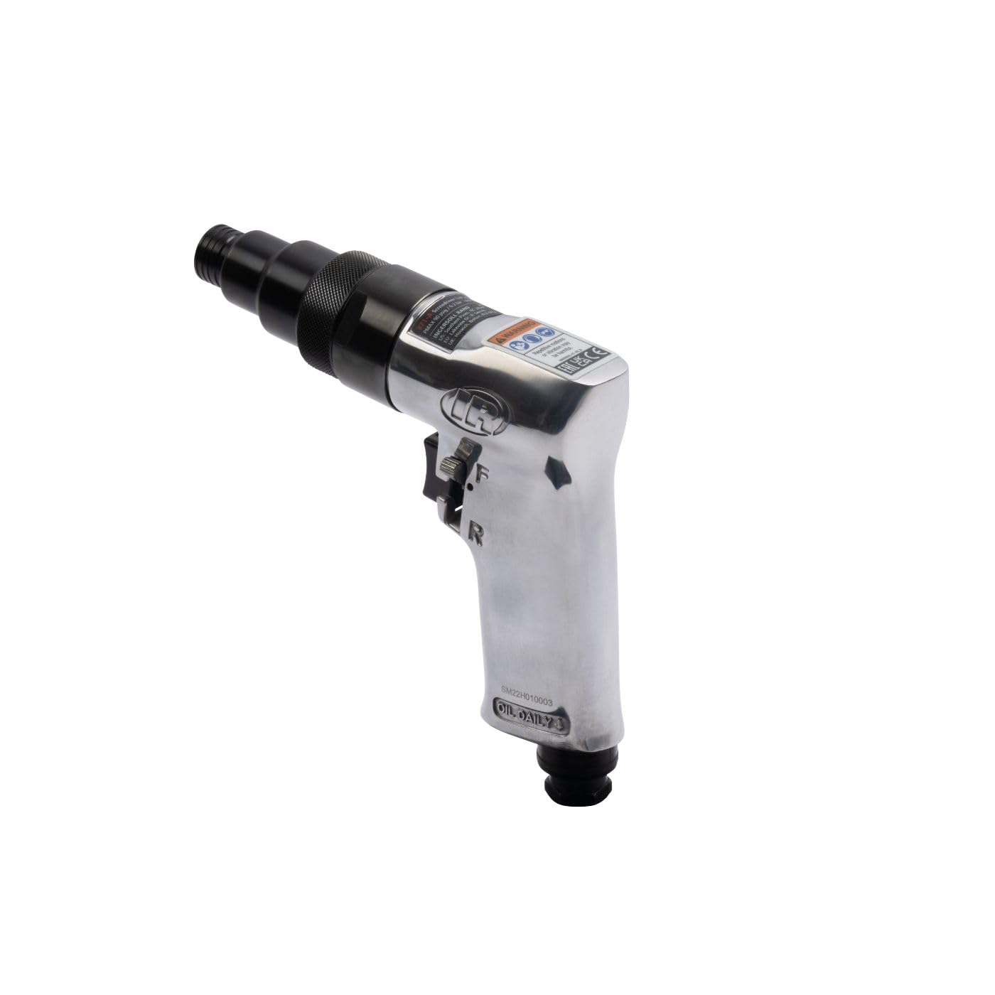 Ingersoll Rand 371-A - Cacciavite Pneumatico da 1/4", grilletto, Coppia da 3 m, 2000 Giri/min, Impugnatura a Pistola