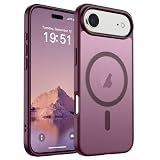 SUPFINE Magnetic for iPhone Air Case Wine Red