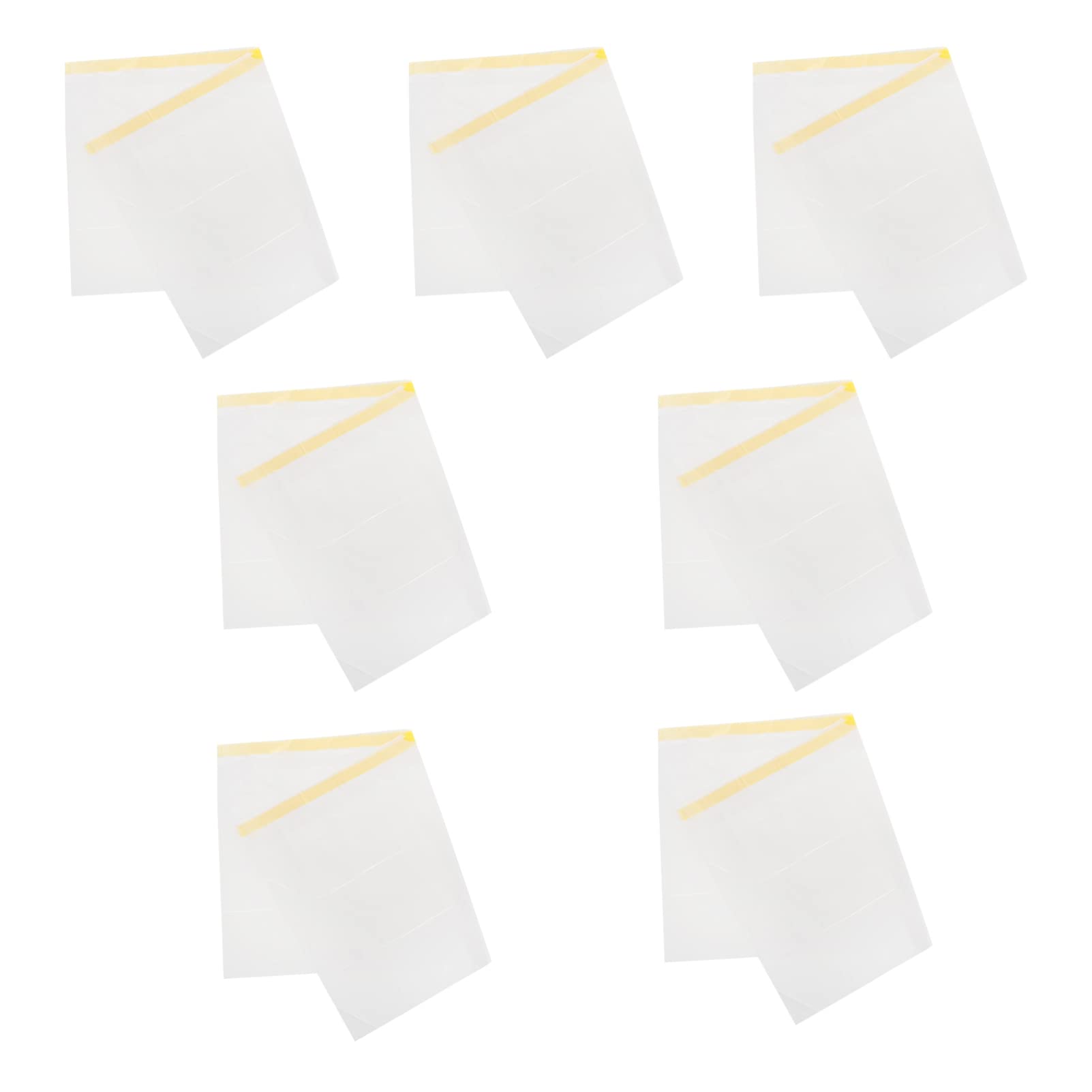 balacoo Cat Litter Box Waste Bags 7pcs Jumbo Drawstring Litter Pouches for Pet Care