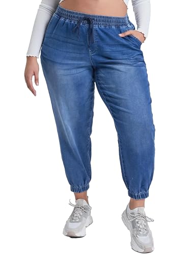 YMI Women's Plus Essential Skinny Jeans