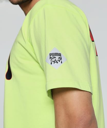 Image of Puma Unisex-Adult Graphic Print Oversized Fit T-Shirt
