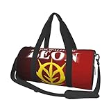 男女兼用 大容量 ボストンバッグ かわいい漫画 トートバッグ 筒型 スポーツ フィットネスバッグ ネオ ジオンガンダム フィットネスバッグ 旅行バッグ ビジネスバッグ ハンドバッグ メッセンジャーバッグ