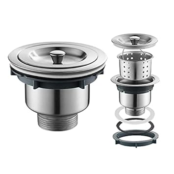 KYOTO Kitchen Sink Strainer Stainless Steel Heavy Duty SS 4