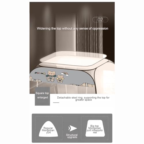 Tentes de couchage doubles avec maille respirante et pliable