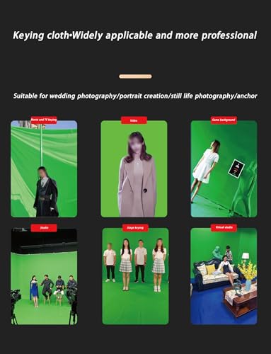 Sfondo con schermo verde, sfondo per foto e video, adatto per fotografia e produzione video
