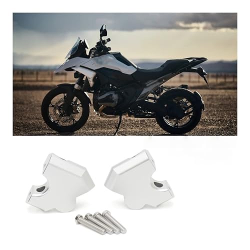 Guidon adaptateur support R1300GS pinces de surélévation en alu usiné CNC