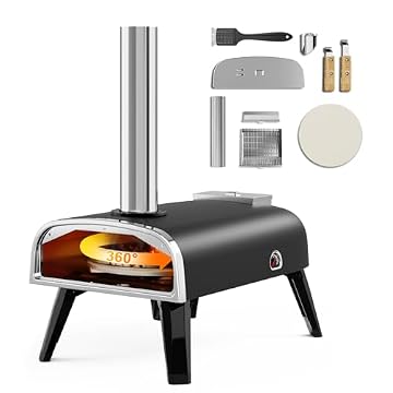outdoor pellet pizza oven