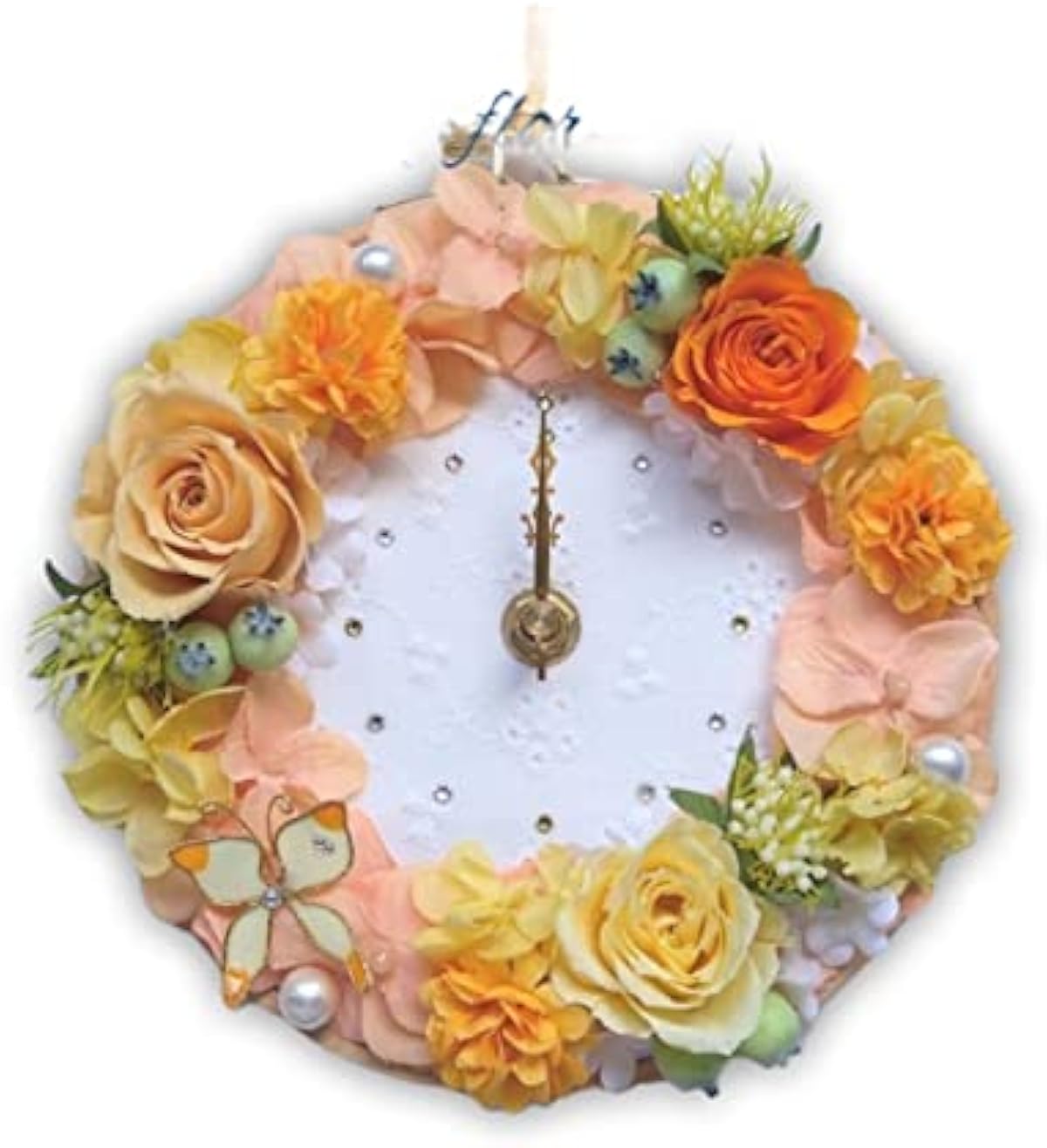 販売値下げ Lulu S ルルズ 花時計 刺繍枠 掛時計 ビタミンカラー リース型 ブライダル プリザーブドフラワー サイズ 15 5センチ 金具部分除く 奥行き 約4センチ 花時計 刺繍枠 掛時計 Lulu S 1946 プリザーブドフラワー オンライン通販 在庫処分価格 Www 販売値下げ Lulu S ルルズ 花時計 刺繍枠 掛時計 ビタミンカラー リース型 ブライダル プリザーブドフラワー サイズ 15 5センチ 金具部分除く 奥行き 約4センチ 花時計 刺繍枠 掛時計 Lulu S 1946 プリザーブドフラワー オンライン通販 在庫処分価格 Www