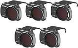SKYREAT Mavic Mini 2 Kamera Objektiv ND Filter Set 5er Stück- (ND4PL ND8PL ND16PL ND32PL ND64PL) Kompatibel mit DJI Mini 2 /Mavic Mini/Mini SE Drone Zubehör