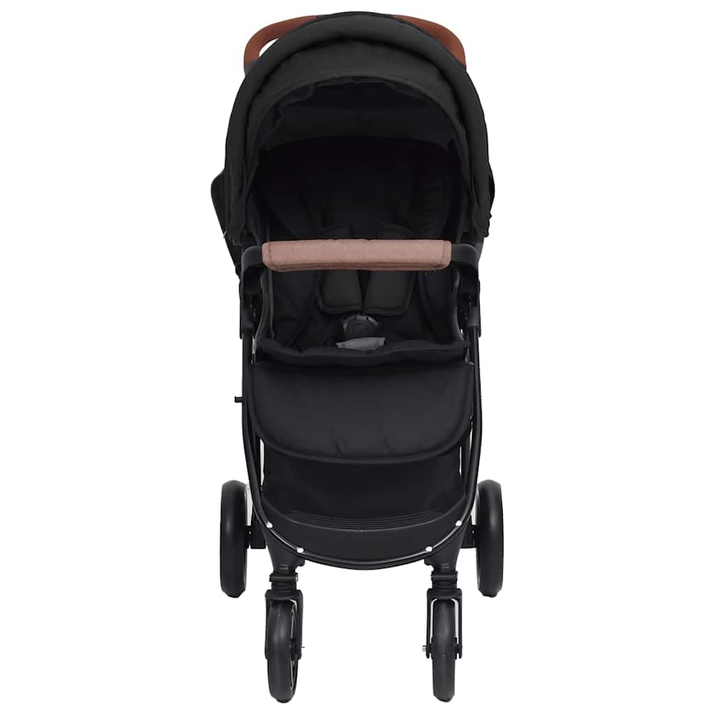Passeggino combinato 3 in 1, telaio in acciaio, pieghevole, con ovetto, per neonati