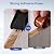 FAKILO U-Shape Edge Banding, 16.4ft TPE Self Adhesive Veneer Edging Trim Flexible Edge Protector, Furniture Edge Strip for Countertop Table Cabinets Shelves Restoration (12mm?Black)