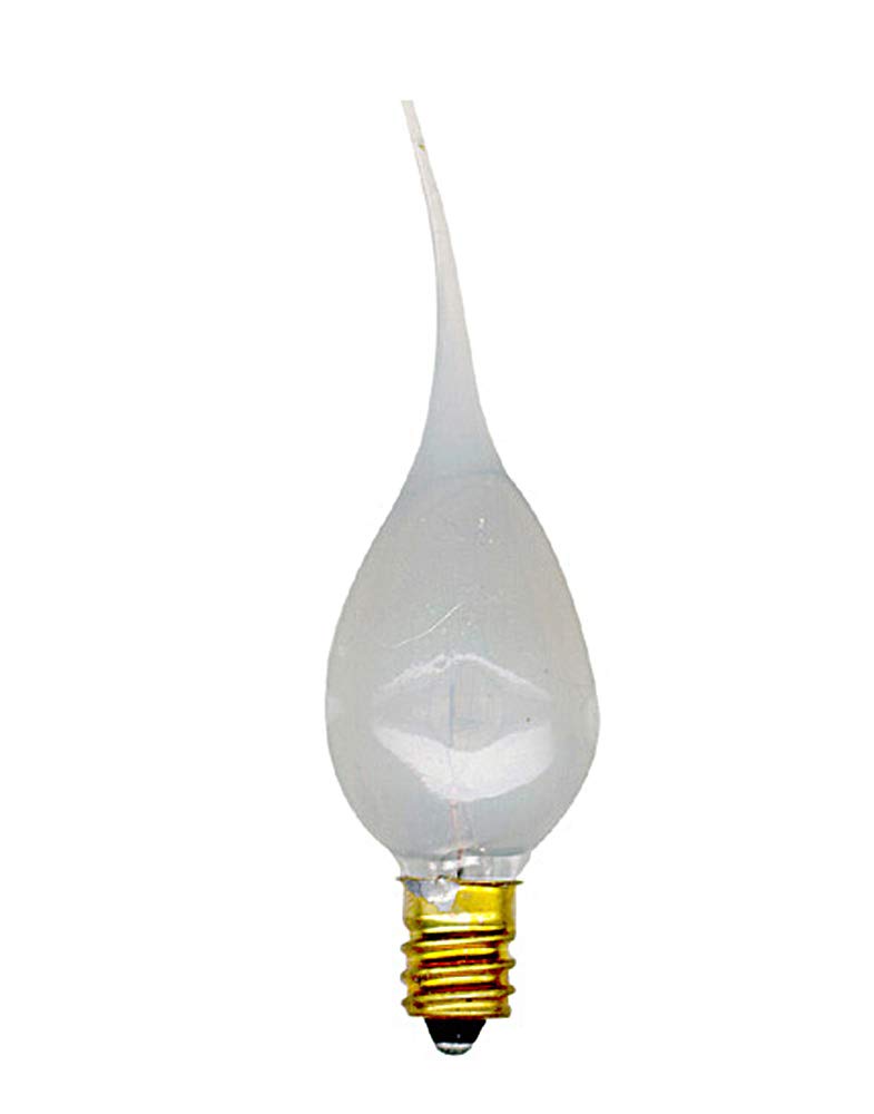 National Artcraft® Flame-Style 4 Watt Silicone-Dipped Candelabra Light Bulb - Perfect for Electric Candles or Other Craft Projects (Pkg/10)