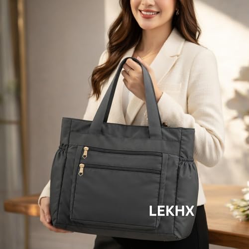 Image of LX LEKHX Women's Tote Bags - Stylish Handbags for Office, College & Party Use | Spacious & Trendy Shoulder Bag for Work, Casual & Evening | Durable, Lightweight & Fashionable Tote for Women
