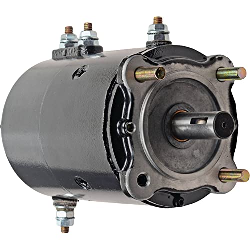 Total Power Parts PRL-MBJ6302 Winch Motor Compatible With/Replacement For Liftmore Various Models 1965-1984 MBJ6302, 458071 12 Volt, 3.406 HP, 5/16-18 Terminal 2 Size, DC Current Type, 2.540 kw Power