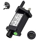 Joysing Transformer for Christmas Lights 31v Transformer Plug with Timer, 9 Modes 6W Christmas Lights Plug Waterproof Replacement Power Supply Xmas lights adapter for Fairy String Lights