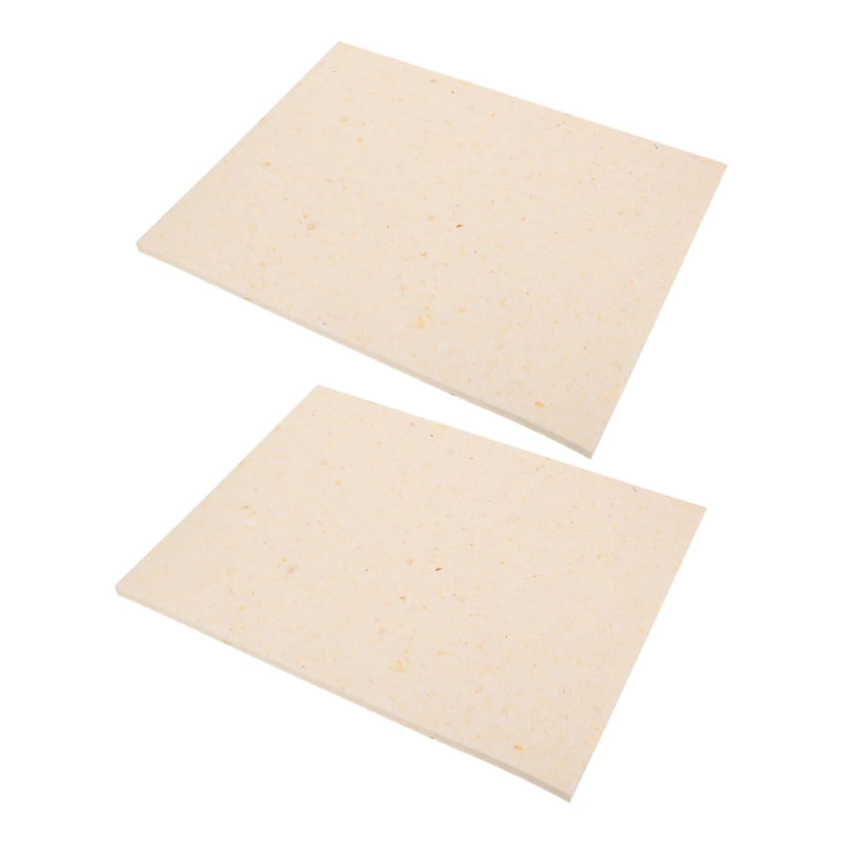 Éponge pour repassage et chaleur SUPVOX | Matériau isolant projets manuels 2pcs