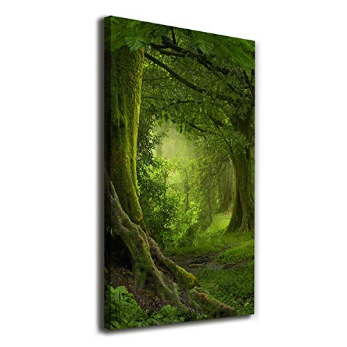 Peintures sur toile Tulup paysage de jungle 60x120 cm grand format décoration murale haut de gamme