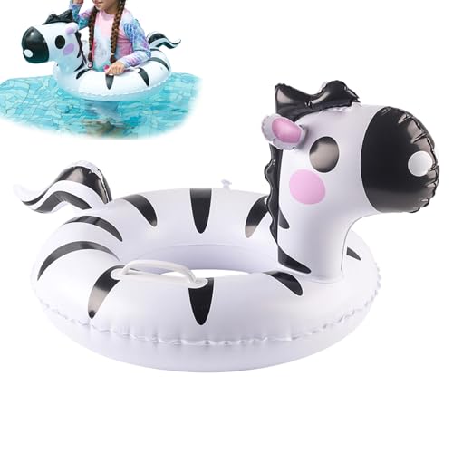 Matelas gonflable de piscine en forme de cheval avec hamac flottant pour adulte