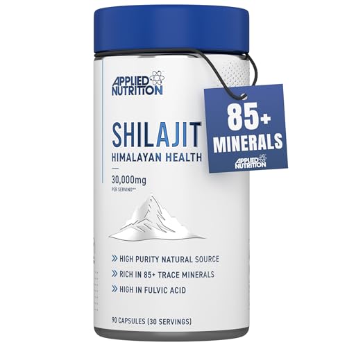 Gélules de Shilajit 30 000 mg pur extrait de l'Himalaya