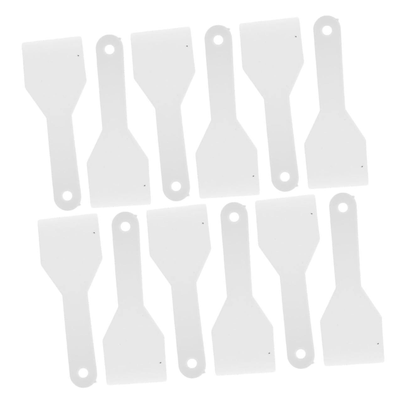 Pala Sbrinamento Frigorifero e Congelatore in Plastica 50 Pezzi | Beige, Impugnatura Ergonomica Antiscivolo, Uso Cucina per Pulizia Interna e Rimozione Ghiaccio
