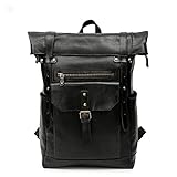 3. Langlebig. Der lässige Rucksack besteht aus 100% echtem Leder und ist mit weicher Baumwolle gefüttert. Die Roll-Top-Dichtung ermöglicht eine einstellbare Speicherkapazität. Metallschnallen im Retro-Stil und Top-YKK-Reißverschlüsse aus Metall verleihen unseren beliebten Fahrradtaschen Charme und Strapazierfähigkeit