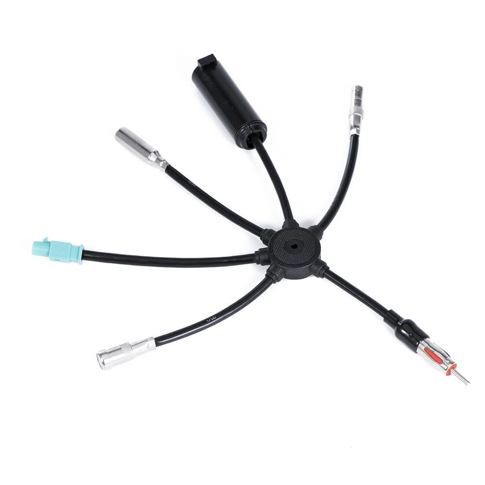 supmory Car Radio All in One Antenna, Antenna Cable Splitter Suitable for Diverse Vehicle Models
