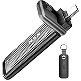 SSK USB C Chiavetta di Memoria SSD 2TB, Velocità max 2000MB/s solo USB3.2 Gen2x2, SSD Esterno Portatile Compatibile Android Phone Mac Laptop, Supporto iPhone 15/16 4K Pro ProRes