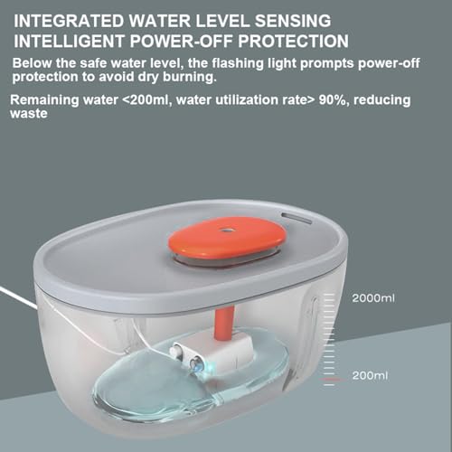 Fuentes automáticas para gatos y perros con filtro y 2L miniatura 4