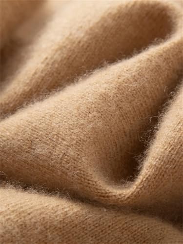 Men Turtleneck Cashmere Pullover Cashmere Knitwear Sweater Basic Solid Jumper4